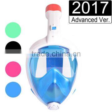 2017 Full Face Snorkel Mask New Foldable Full Face Snorkeling Diving Scuba Mask With Detachable GoPro Mount photo-2