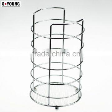 43004 Steel Wire Sink Basket Cutlery Holder Cooking Utensils Storage Kitchen Rack photo-5