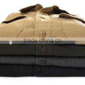 Men's Poplin Casual Shirt photo-5