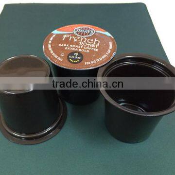 empty K cup ready for private label packing