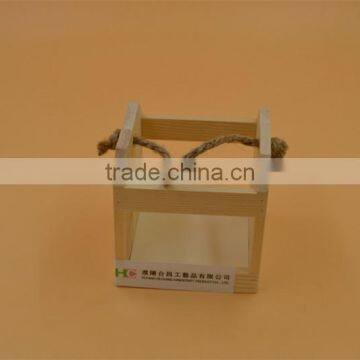 Wholesale Mini Wooden Hanger Decoration,little Wooden Candlestick photo-2