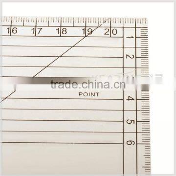 Kearing # PM6511 Ruler Pattern Marking Acrylic Curve Pattern Cutting 40cm photo-5