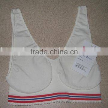 white sexy seamless bra (HB089)