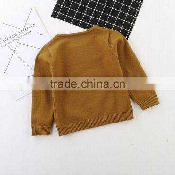 Export Childrens Clothing Little Boys Model Round Collar Wool Sweater Design photo-5