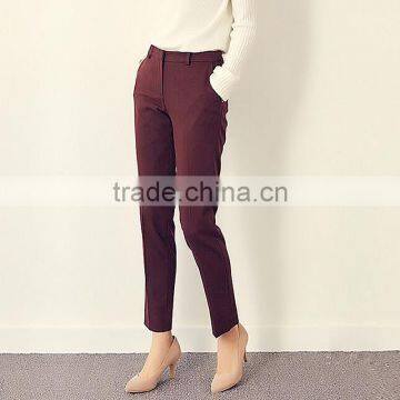 Female Trousers Pants Nine Leisure 2017 New Spring Seven Skinny Pants Suit Trousers Commute Custom Made photo-4