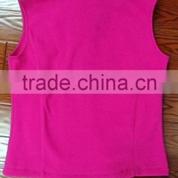 OEM Customized Light and Warm Polar Fleece Vest photo-2