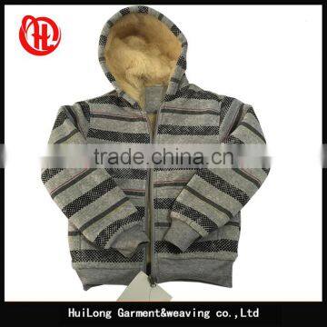 Long Sleeve Winter Polyester Hoodies Children Sports Suit