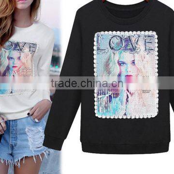 Plus Size Women Sweater Brand OEM Service Spring Antumn European Simple Fashion Style photo-2