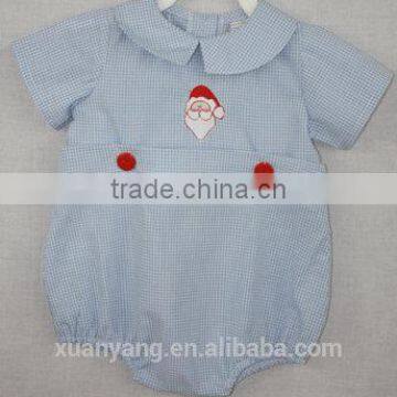 christmas style short sleeve papa baby clothing clothes baby rompers