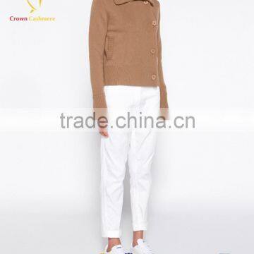 Ladies Short Coat Design Winter Woolen Knitted Coat photo-4