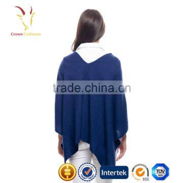 2016 Super Soft Luxury Women Cashmere Wool Poncho Crochet photo-4