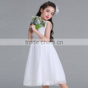 High Quality Fancy Kids Puffy Dress Baby Dress Cutting#LM8808 photo-5