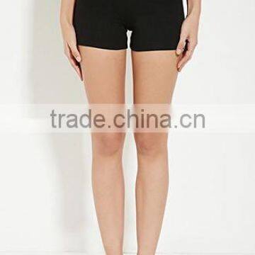 2017 Hotsale China Women Custom Fashion Cropped Skinny Leggings OEM Service Plain Dyed photo-2