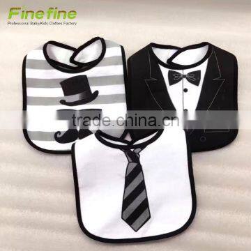 New Designs 100% Cotton Baby Bib With High Quality photo-2