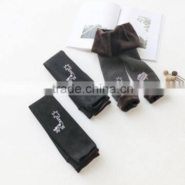 S15243A winter girl cotton leggings wholesale children elastic long pants