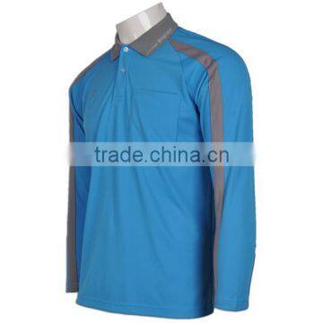 IS09001/BSCI Factory 100% Cotton Long Sleeve Reflective Work Safety Polo Shirt photo-2