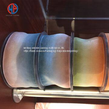 Wholesale High Quality Colorful Rainbow Sheer Organza Ribbon photo-3