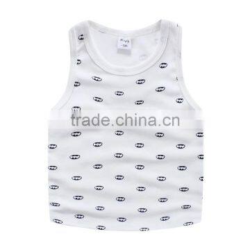 Wholesale Summer Sleeveless Cotton Boys Casual Children Tops photo-5