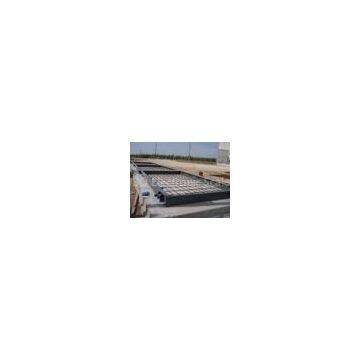 Automatic Concrete Truck Scale / Electronic Weighbridge With Steel Frame