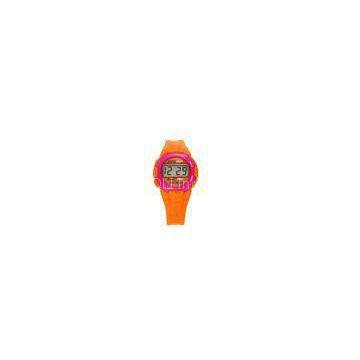Candy - colored Ladies Wrist Watch Time Keeping LCD Wristwatch