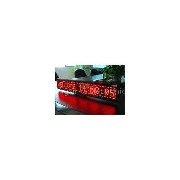 High Bright Single Color LED screen Digital Signature Board 10mm Pixel Pitch