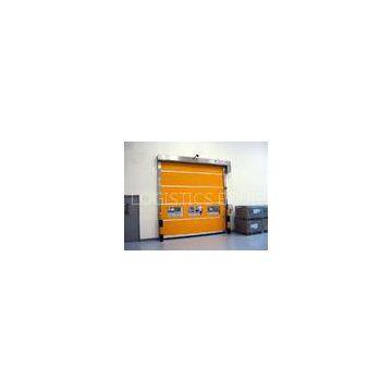 Industrial PVC High Speed Shutter Door Interior 304 Stainless Steel Frame