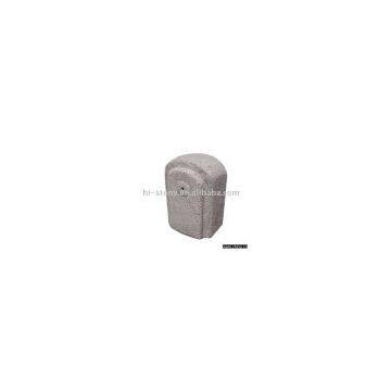stone bollard, balustrade, parking stone, stop stone, stone column