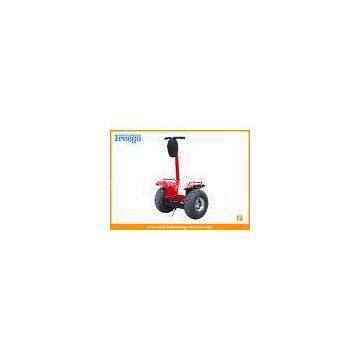 Red Off Road Segway Scooter , LCD Screen Standing Balance Electric Scooter