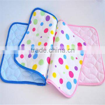 100% nature bamboo baby waterproof changing pad diaper changing pad portable