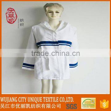 Blue and Pink Cute Microfiber Bathrobe photo-6