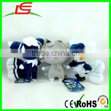 3X Pokemon Espurr Female Male Meowstic Plush Toy Like Cat