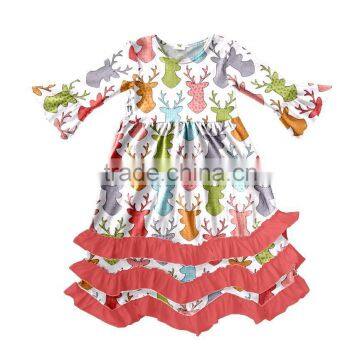 2017 Christmas Girls Party Dress Names With Pictures Fancy Kids Clothes Children Frocks Designs Fairy Costume Baby Party Wear