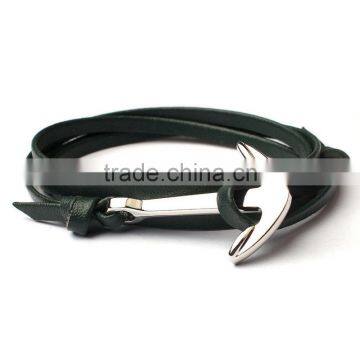 Men Braided Leather Bracelet