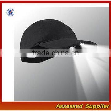 Fashion men's knitted beanie led hat hand free snapback led cap for handyman working/walking