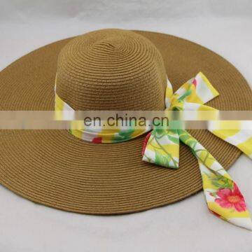 cheap plain cuatom decorating straw lady hats