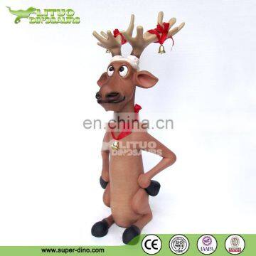 Fibergalss Resin Christmas Reindeer Statue