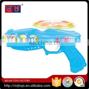 Hot series cheap B/O gun toy with colorful lights for sale