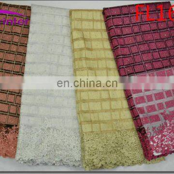 Hot Sale African Fashion Lace Fabrics FL1615 photo-5