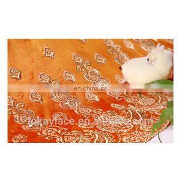 Indian Geogry lace fabric for fashion dresses