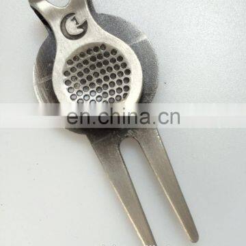 Custome Zinc Alloy Antique Silver Plating Divot Tool Divot photo-3