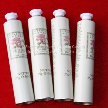 Empty Aluminum Cosmetic Lipstick Packaging Tube