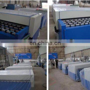 Horizontal double glass production line