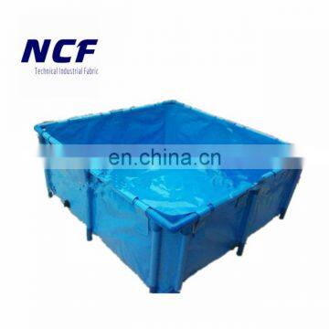 Wholesale Outdoor Collapsible PVC Tarpaulin Fish pool