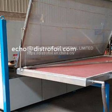 WOOD GRAIN HEAT TRANSFER MACHINE FOR STEEL DOOR OR ALUMINUM