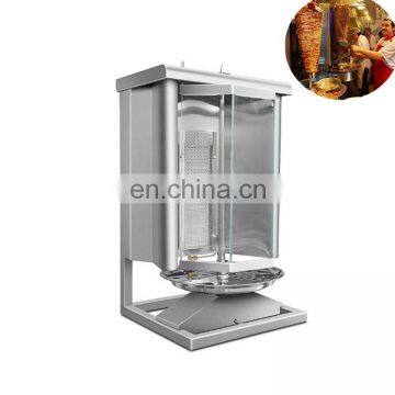 3 Burners Gas Doner Kebab Grill Shawarma Making Machine