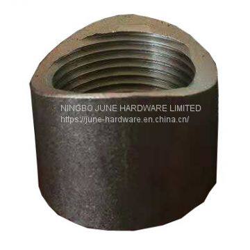 Black steel pipe socket