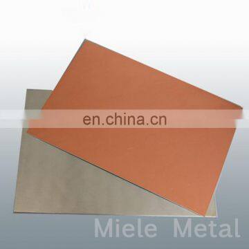 High quality Blank heat transfer sublimation aluminum sheet pearlescent surface plate