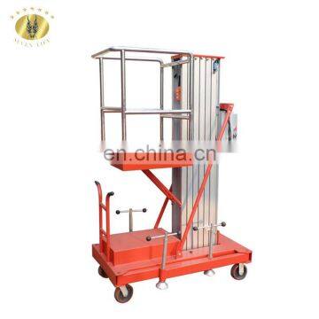 7LSJLI SevenLift portable hydraulic telescopic vertical man lift platform in aluminium