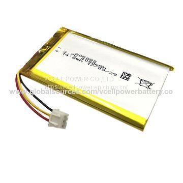 3.7V 4000mAh 805080 Lithium-polymer Battery with PCB and Wires