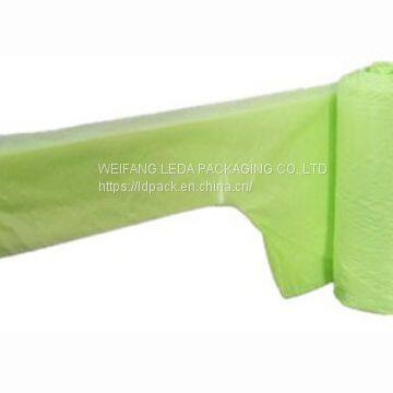 HDPE top wave garbage bag